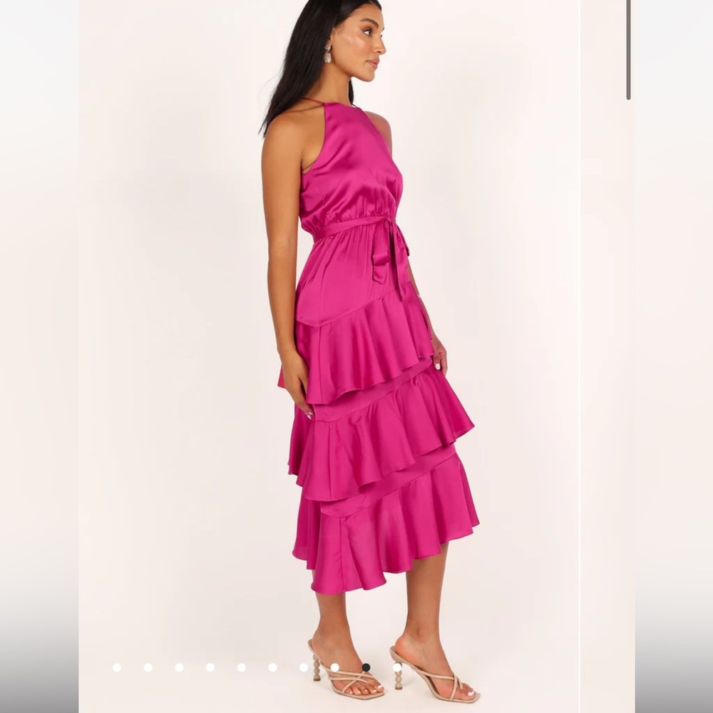 Petal & Pup Pink Midi Dress - Picture 7 of 9